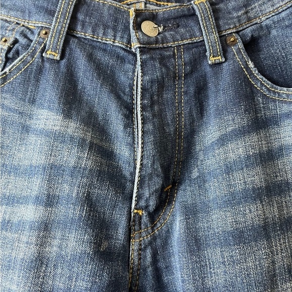 Levi’s 527 Dark Wash Bootcut Denim Jeans Size 32 X 34 Western Cowboy - Picture 7 of 9